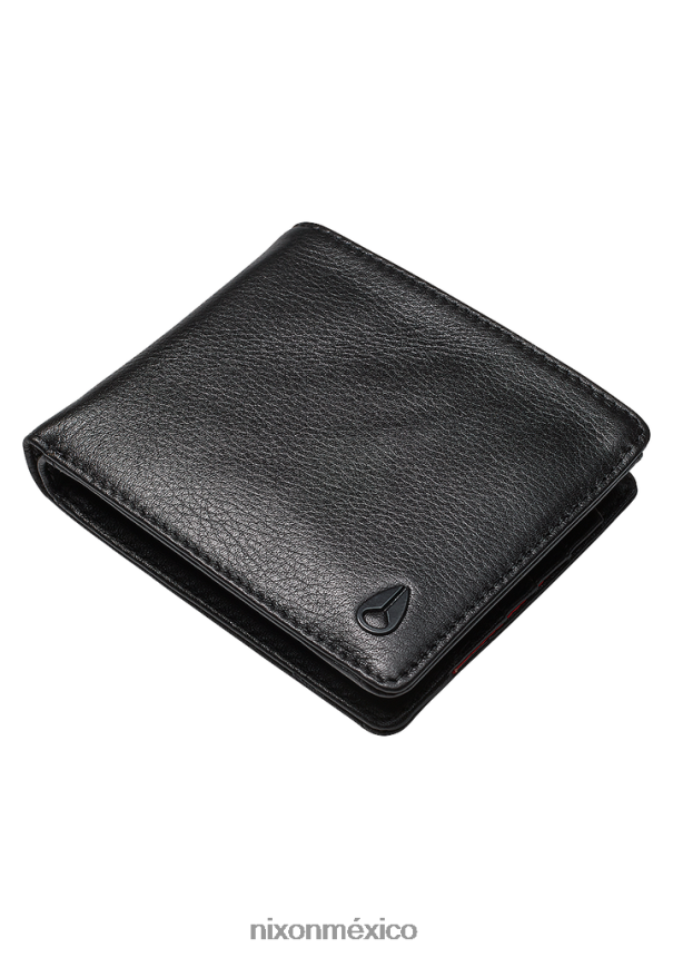 Nixon pase billetera de cuero Z2VL2N539 accesorios negro
