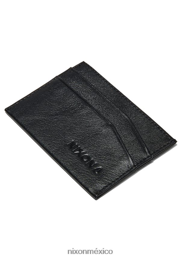 Nixon tarjetero de piel flaco Z2VL2N532 accesorios negro