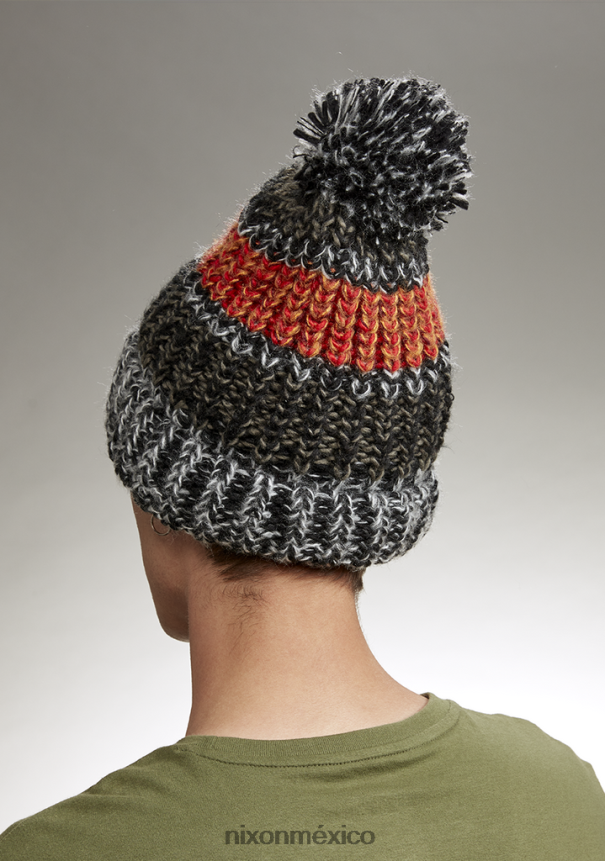 Nixon Nelson Z2VL2N385 accesorios negro/carbón/rojo