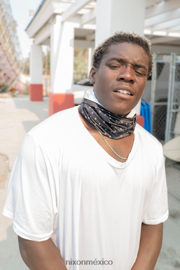 Nixon polaina de cuello silo Z2VL2N570 accesorios blanco negro