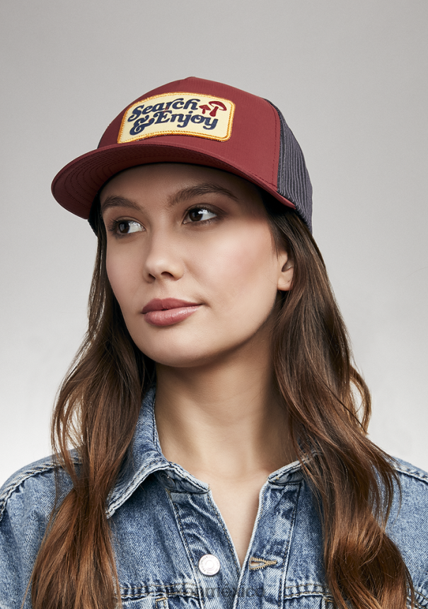 Nixon buscando camionero Z2VL2N456 accesorios burdeos/gris