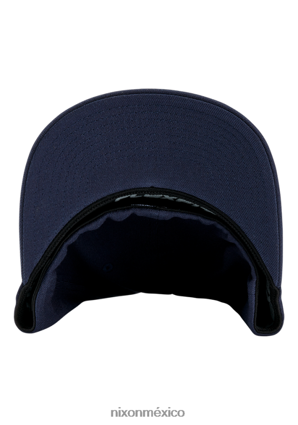 Nixon gorra de ajuste atlético flexfit profundo Z2VL2N397 accesorios toda la marina