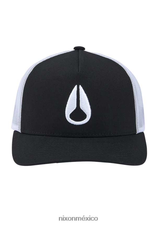 Nixon gorra de camionero con icono Z2VL2N446 accesorios blanco negro