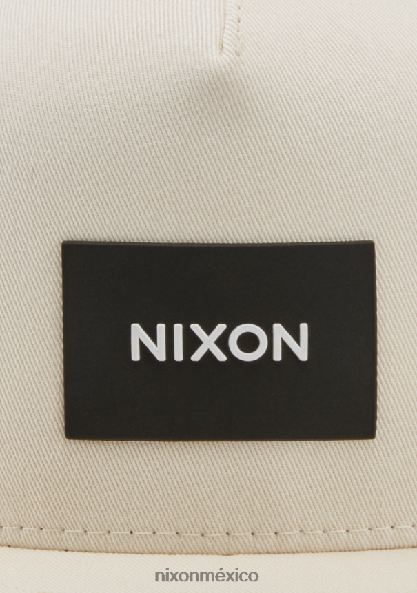 Nixon gorra de camionero del equipo Z2VL2N440 accesorios crema/negro