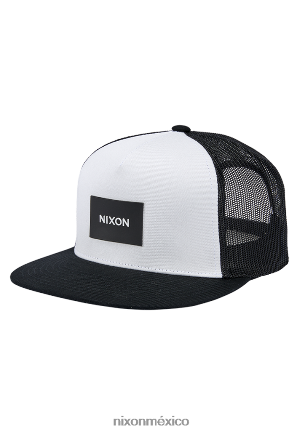Nixon gorra de camionero del equipo Z2VL2N441 accesorios blanco negro