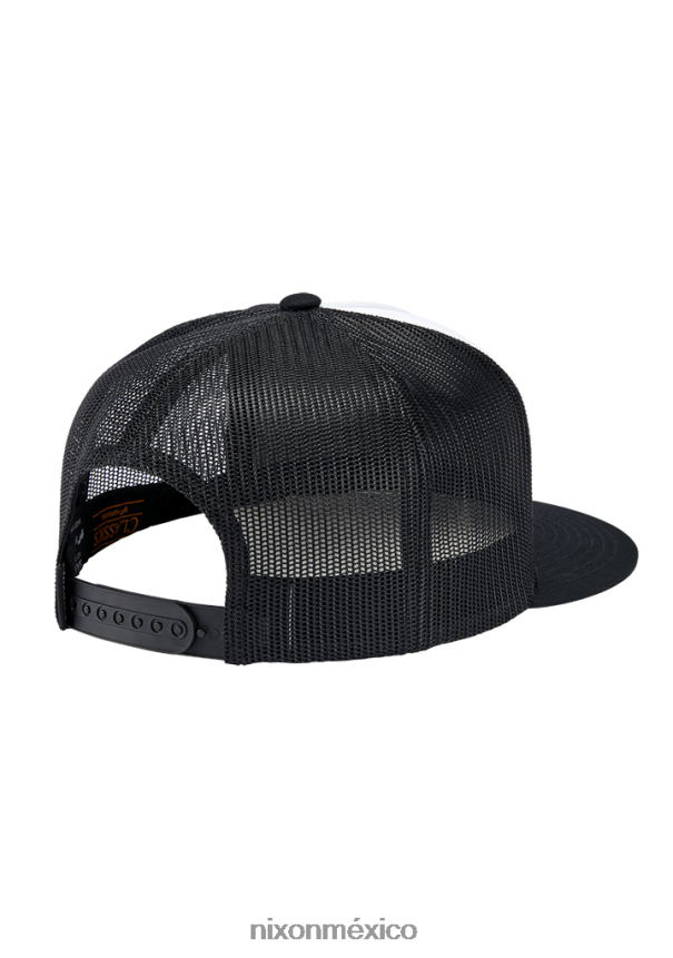 Nixon gorra de camionero del equipo Z2VL2N441 accesorios blanco negro