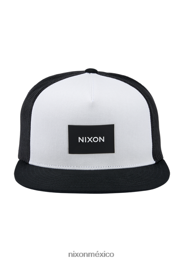 Nixon gorra de camionero del equipo Z2VL2N441 accesorios blanco negro