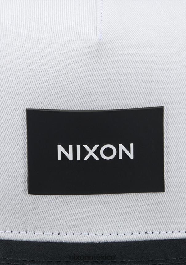 Nixon gorra de camionero del equipo Z2VL2N441 accesorios blanco negro