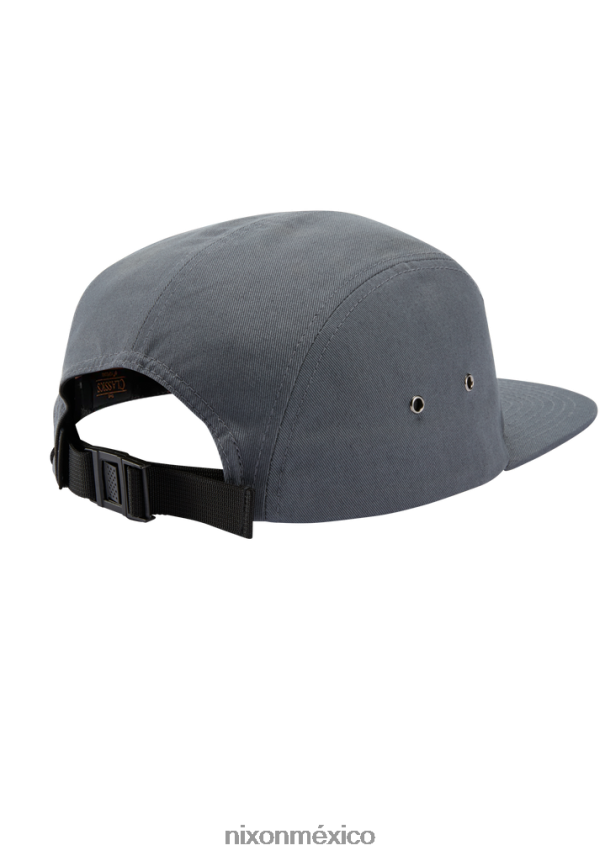 Nixon gorra mikey de 5 paneles Z2VL2N342 accesorios gris