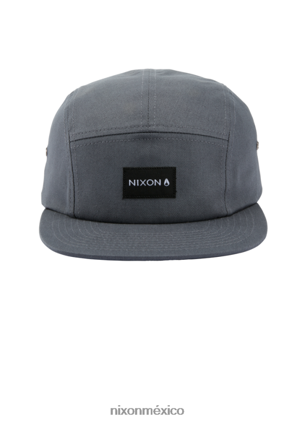 Nixon gorra mikey de 5 paneles Z2VL2N342 accesorios gris
