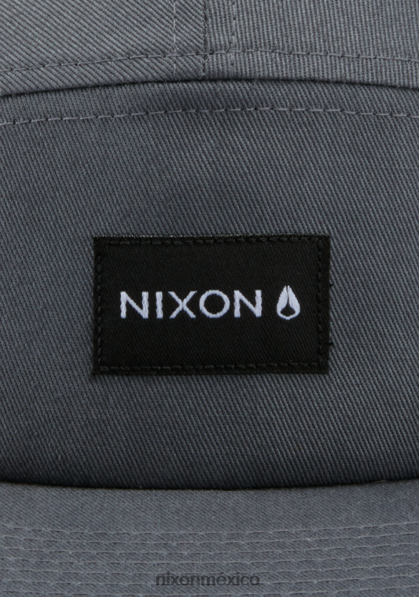 Nixon gorra mikey de 5 paneles Z2VL2N342 accesorios gris