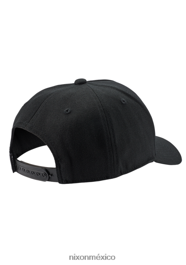 Nixon snapback atlético en el fondo Z2VL2N404 accesorios todo negro/negro