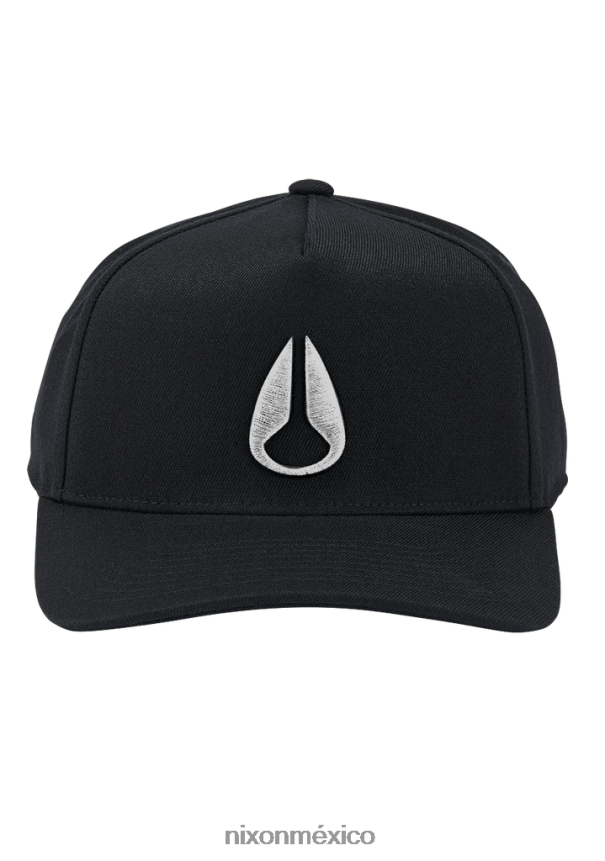 Nixon snapback atlético en el fondo Z2VL2N407 accesorios blanco negro