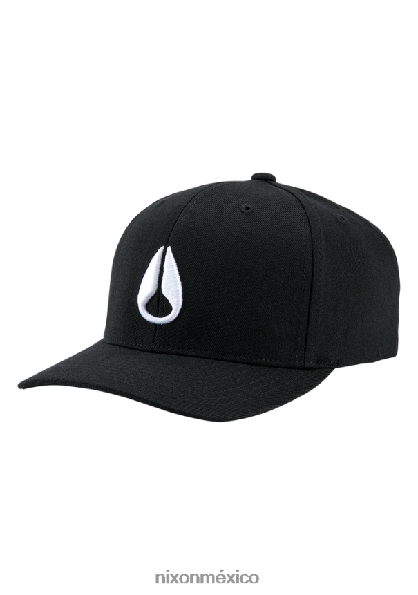 Nixon snapback en el fondo Z2VL2N421 accesorios blanco negro
