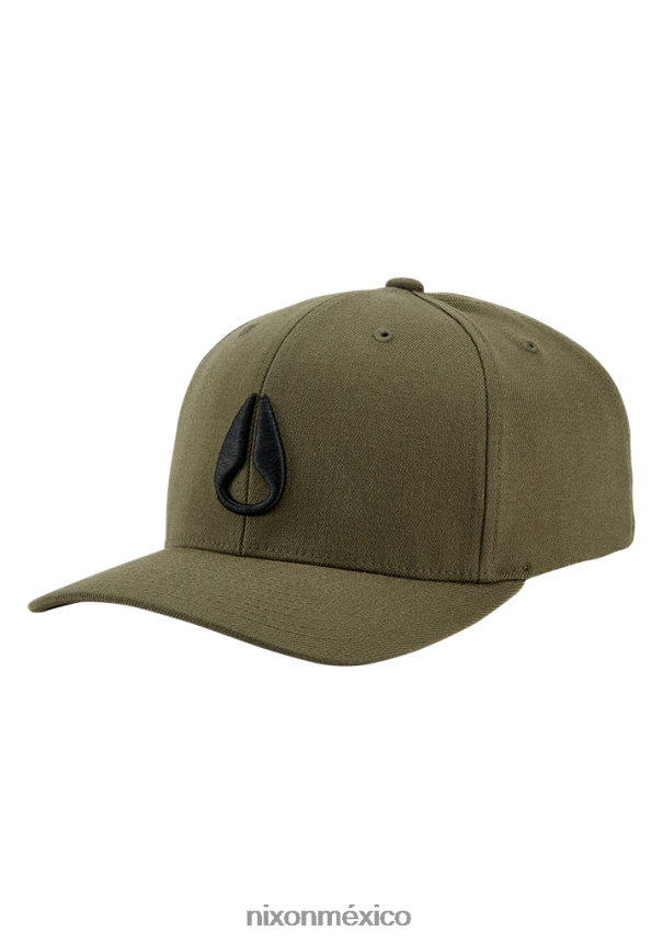 Nixon snapback en el fondo Z2VL2N422 accesorios aceituna