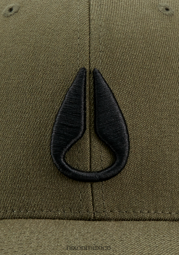 Nixon snapback en el fondo Z2VL2N422 accesorios aceituna