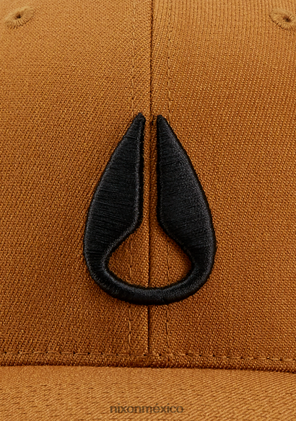 Nixon snapback en el fondo Z2VL2N424 accesorios marrón/negro