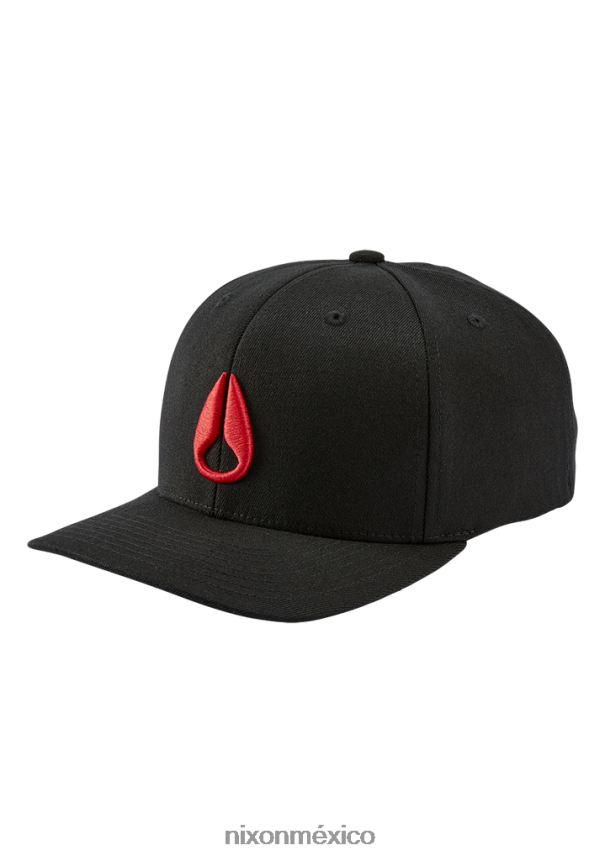 Nixon snapback en el fondo Z2VL2N426 accesorios negro/rojo