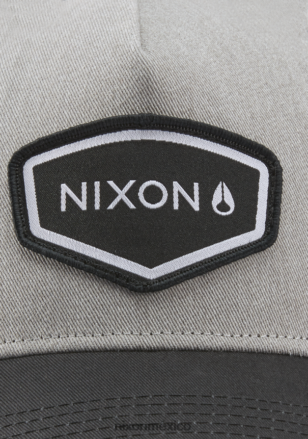 Nixon snapback vatios Z2VL2N418 accesorios gris jaspeado/negro