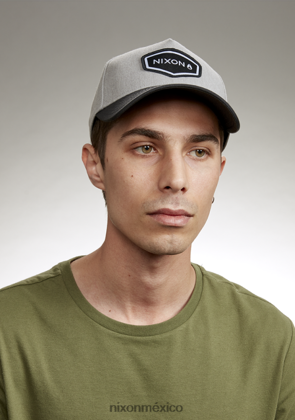 Nixon snapback vatios Z2VL2N418 accesorios gris jaspeado/negro