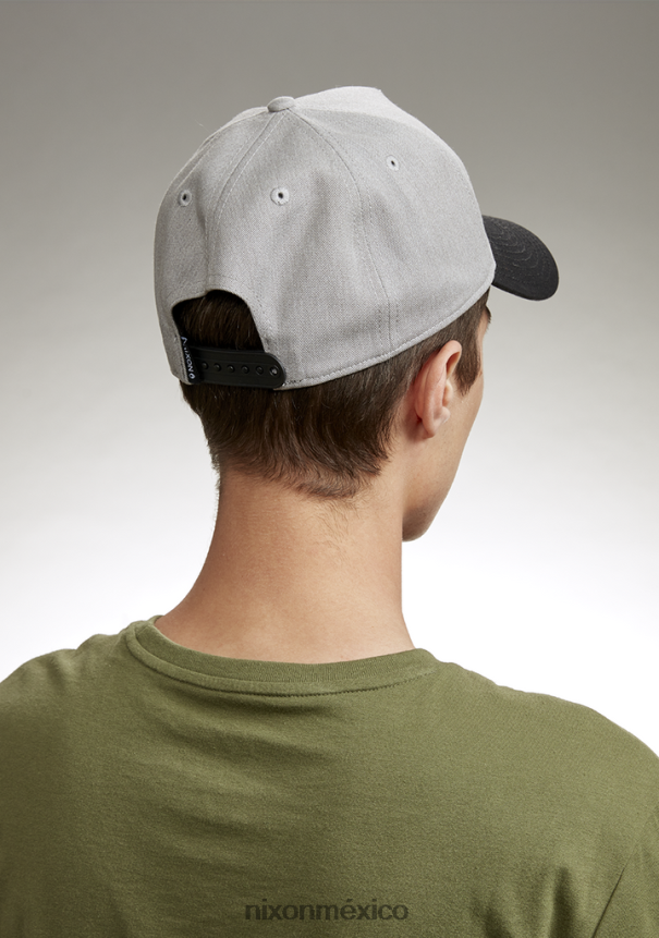 Nixon snapback vatios Z2VL2N418 accesorios gris jaspeado/negro