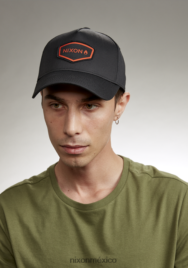 Nixon snapback vatios Z2VL2N419 accesorios negro/rojo