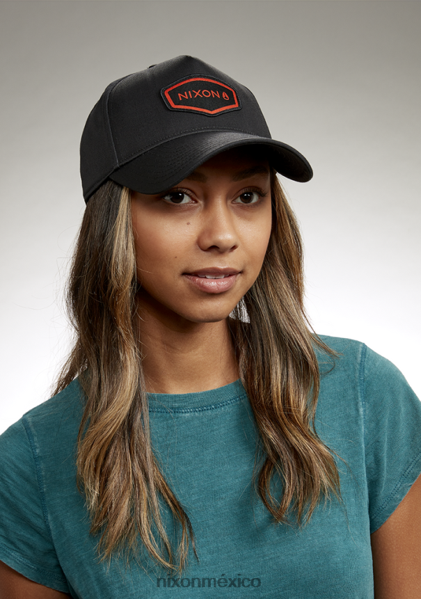 Nixon snapback vatios Z2VL2N419 accesorios negro/rojo