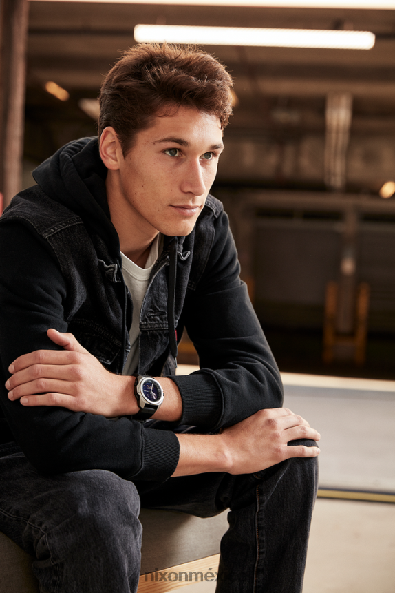 Nixon ripley Z2VL2N194 mirar negro plata