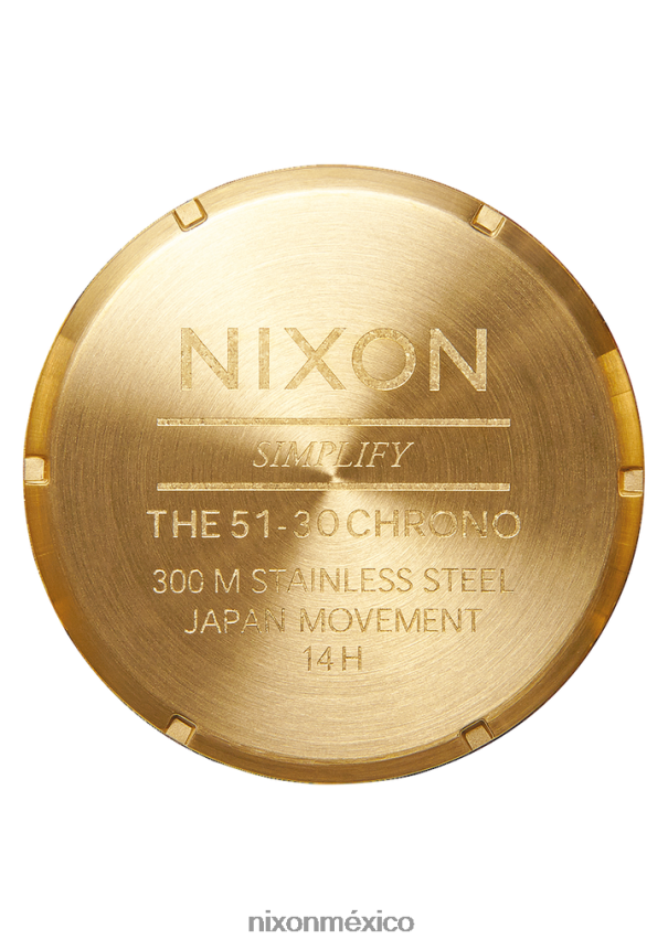 Nixon 51-30 crono Z2VL2N18 mirar todo oro