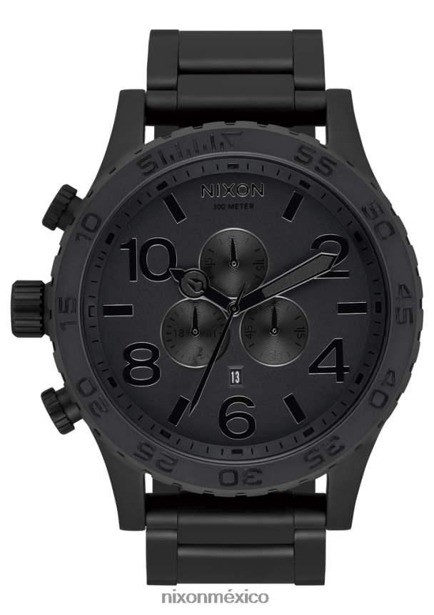Nixon 51-30 crono Z2VL2N19 mirar todo negro mate/negro