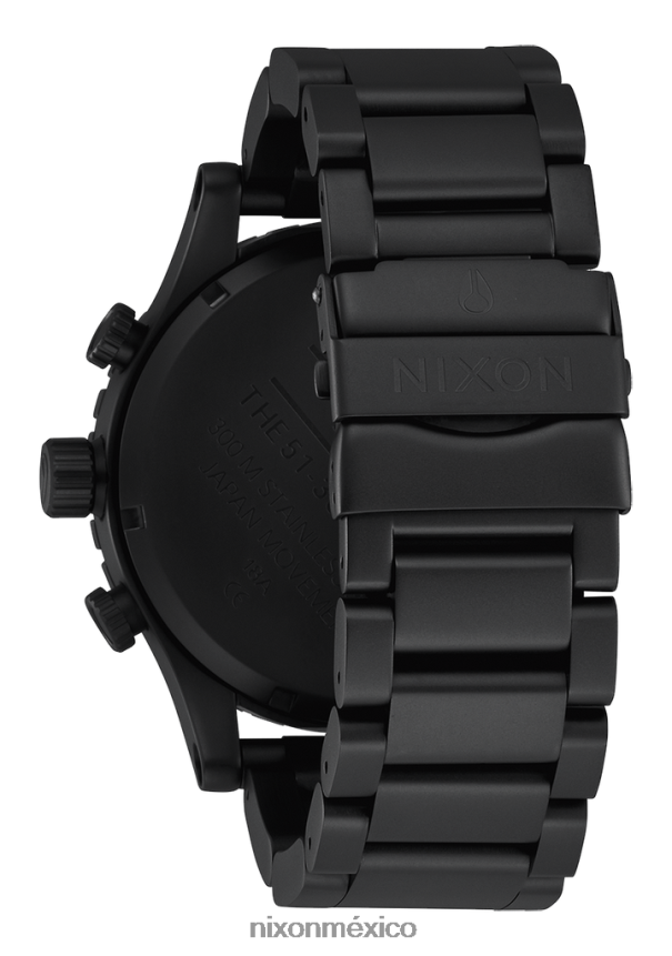 Nixon 51-30 crono Z2VL2N19 mirar todo negro mate/negro