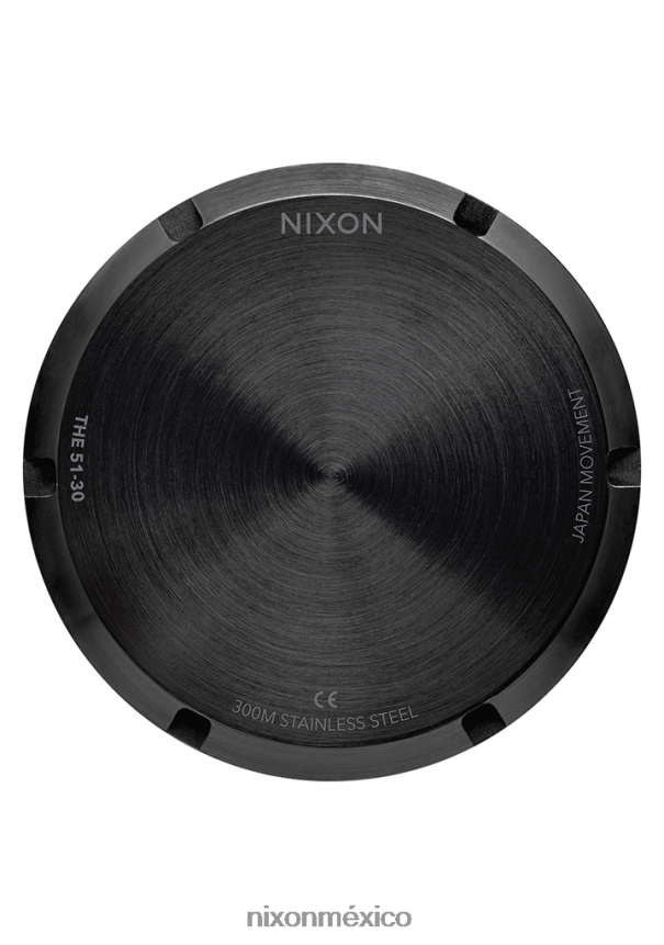 Nixon 51-30 crono Z2VL2N19 mirar todo negro mate/negro