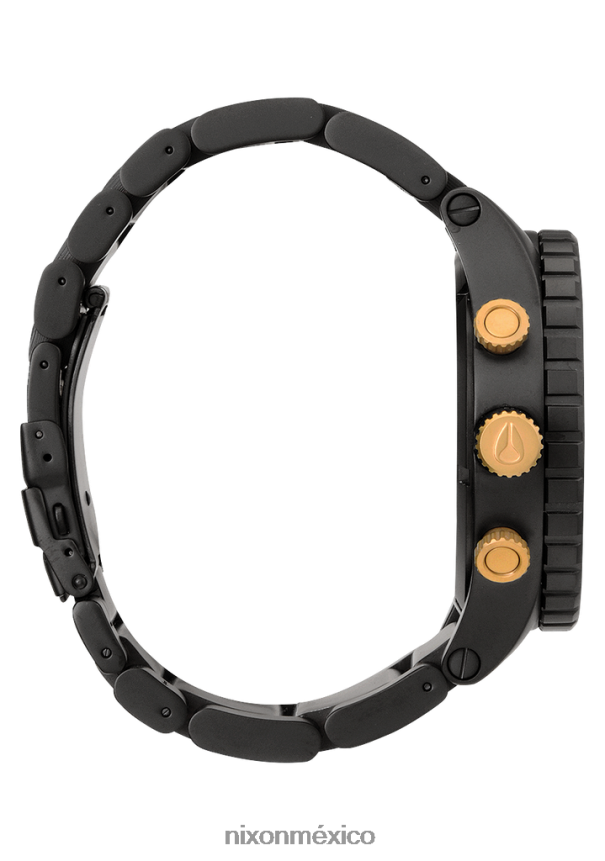 Nixon 51-30 crono Z2VL2N21 mirar negro mate/oro