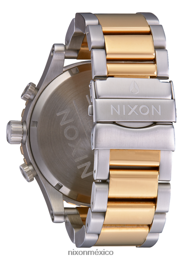 Nixon 51-30 crono Z2VL2N23 mirar oro plateado