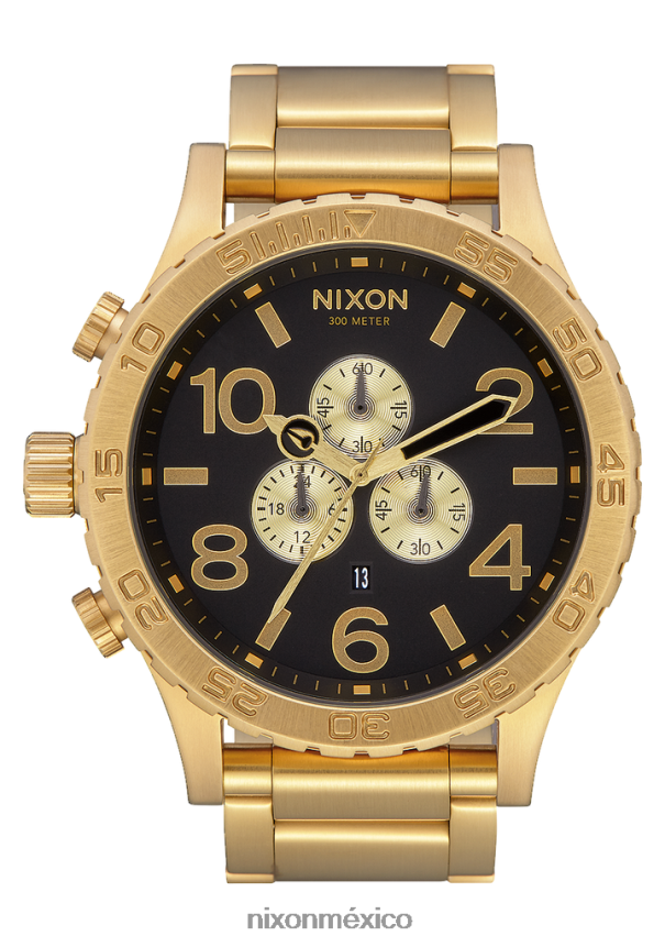 Nixon 51-30 crono Z2VL2N24 mirar todo dorado/negro