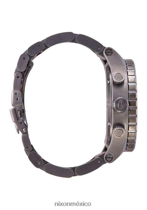 Nixon 51-30 crono Z2VL2N26 mirar negro/blanco/bronce