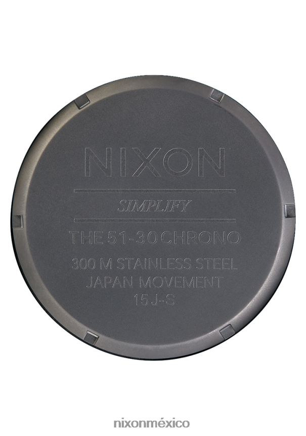 Nixon 51-30 crono Z2VL2N26 mirar negro/blanco/bronce