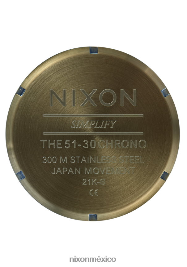 Nixon 51-30 crono Z2VL2N27 mirar rayo de sol negro/excedente