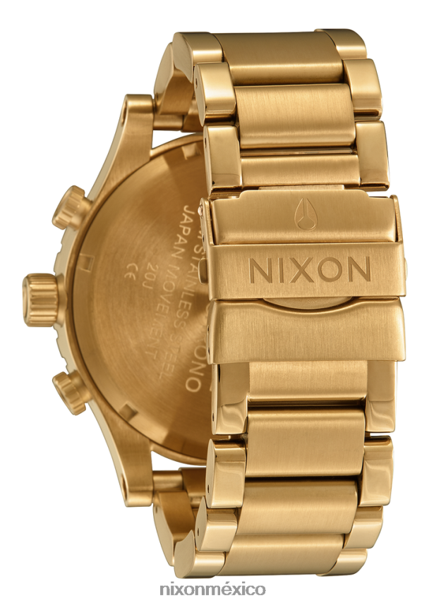 Nixon 51-30 crono Z2VL2N29 mirar todo dorado/dorado/negro