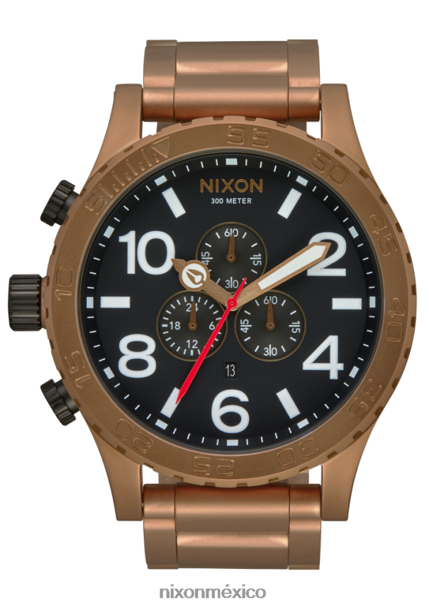 Nixon 51-30 crono Z2VL2N30 mirar bronce/negro