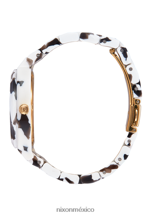 Nixon acetato del contador del tiempo Z2VL2N249 mirar tortuga negra