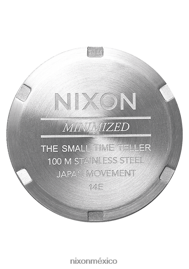Nixon cajero de poca monta Z2VL2N239 mirar todo plateado