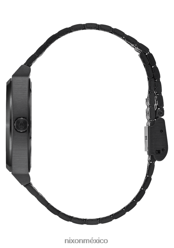 Nixon cajero de tiempo medio Z2VL2N226 mirar todo negro