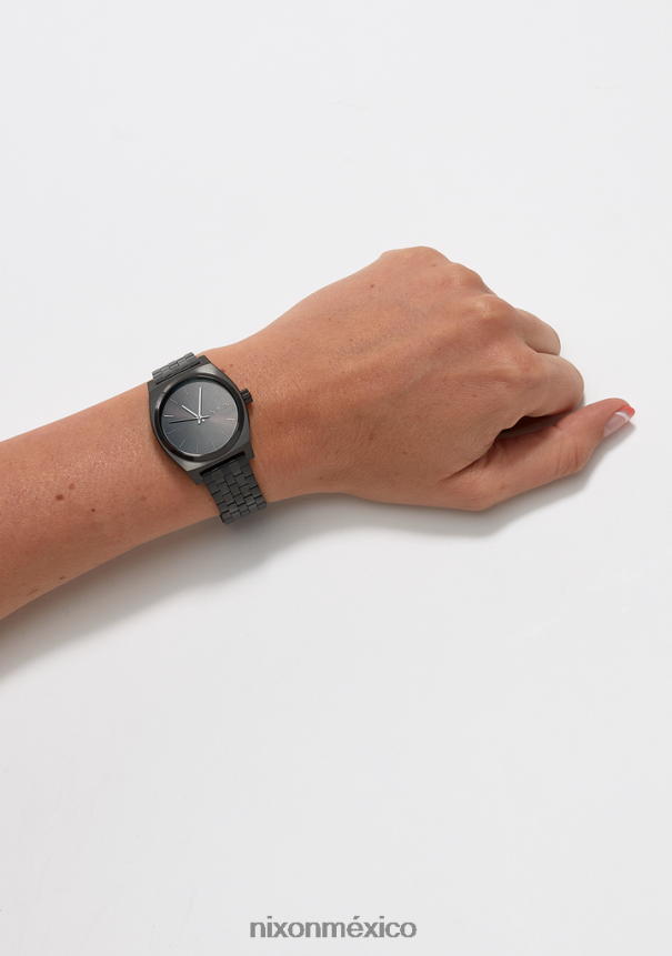 Nixon cajero de tiempo medio Z2VL2N226 mirar todo negro