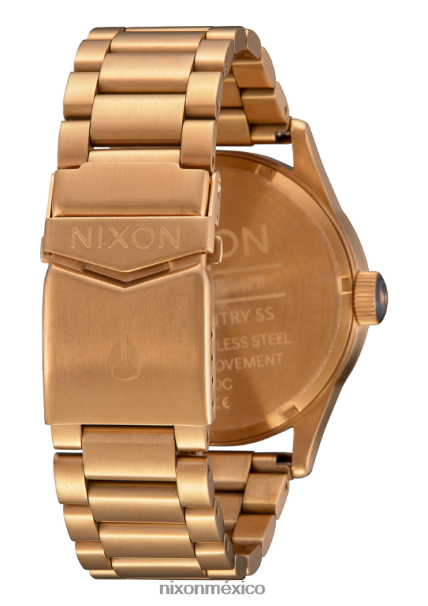 Nixon centinela de acero inoxidable Z2VL2N12 mirar oro/índigo