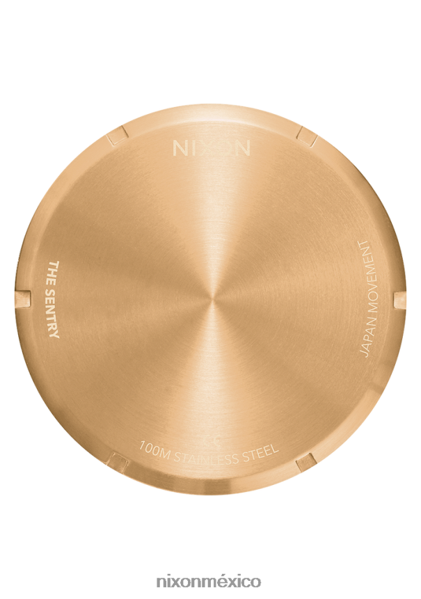 Nixon centinela de acero inoxidable Z2VL2N12 mirar oro/índigo