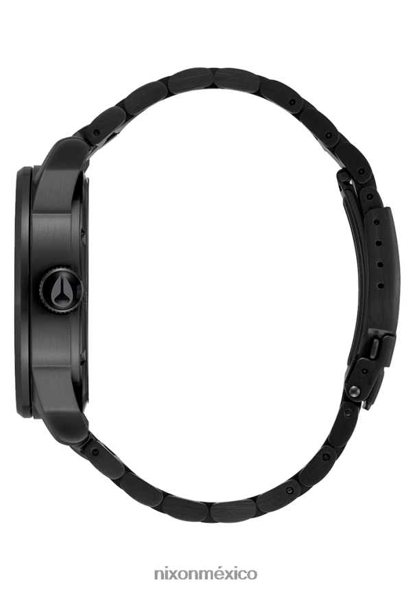 Nixon centinela de acero inoxidable Z2VL2N1 mirar todo negro/negro