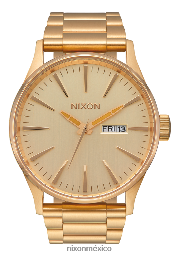 Nixon centinela de acero inoxidable Z2VL2N2 mirar todo oro