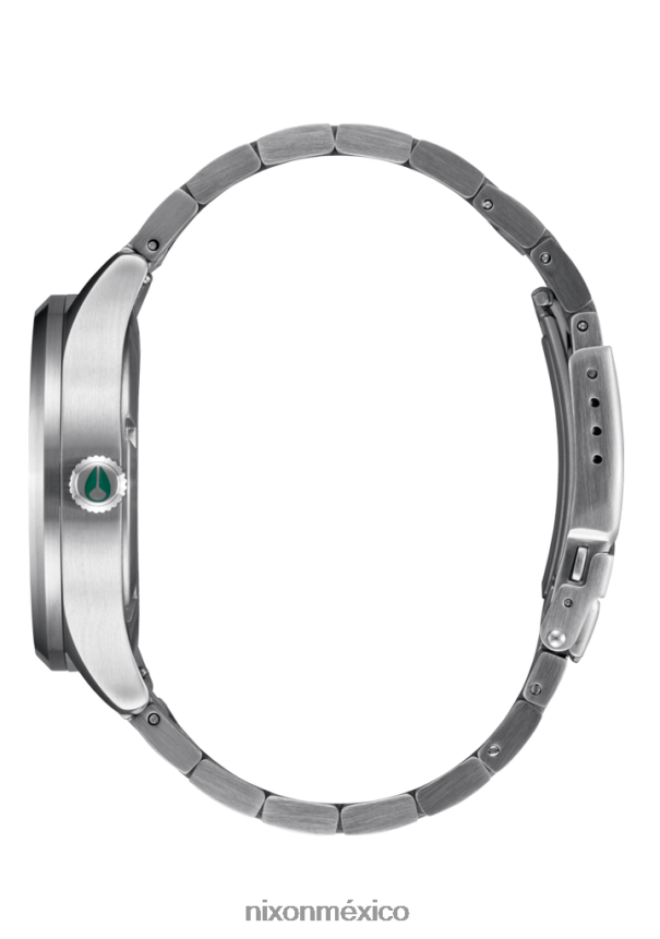 Nixon centinela solar de acero inoxidable Z2VL2N99 mirar plata/jaspe