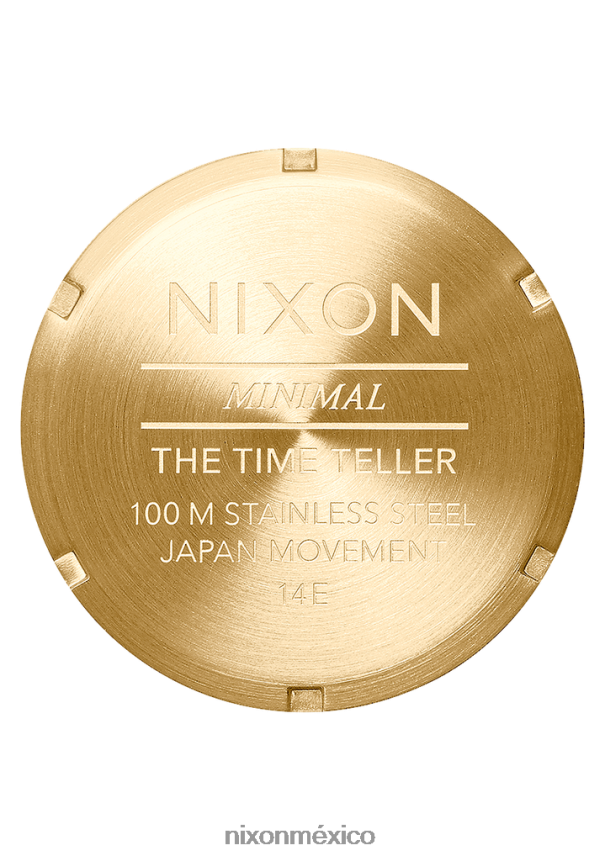 Nixon contador de tiempo Z2VL2N31 mirar todo oro/oro
